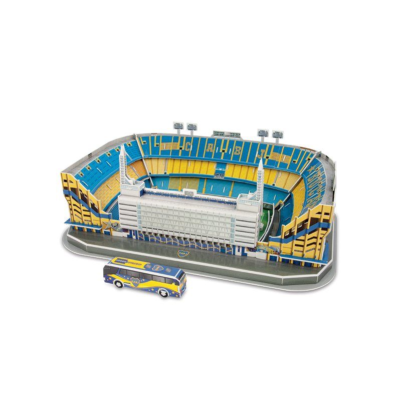 Puzzle: Boca Juniors Bombonera 3D-Stadion-Puzzle – Nuovo e nell'imballaggio originale da Wil SG venduto da Football-Legends 2