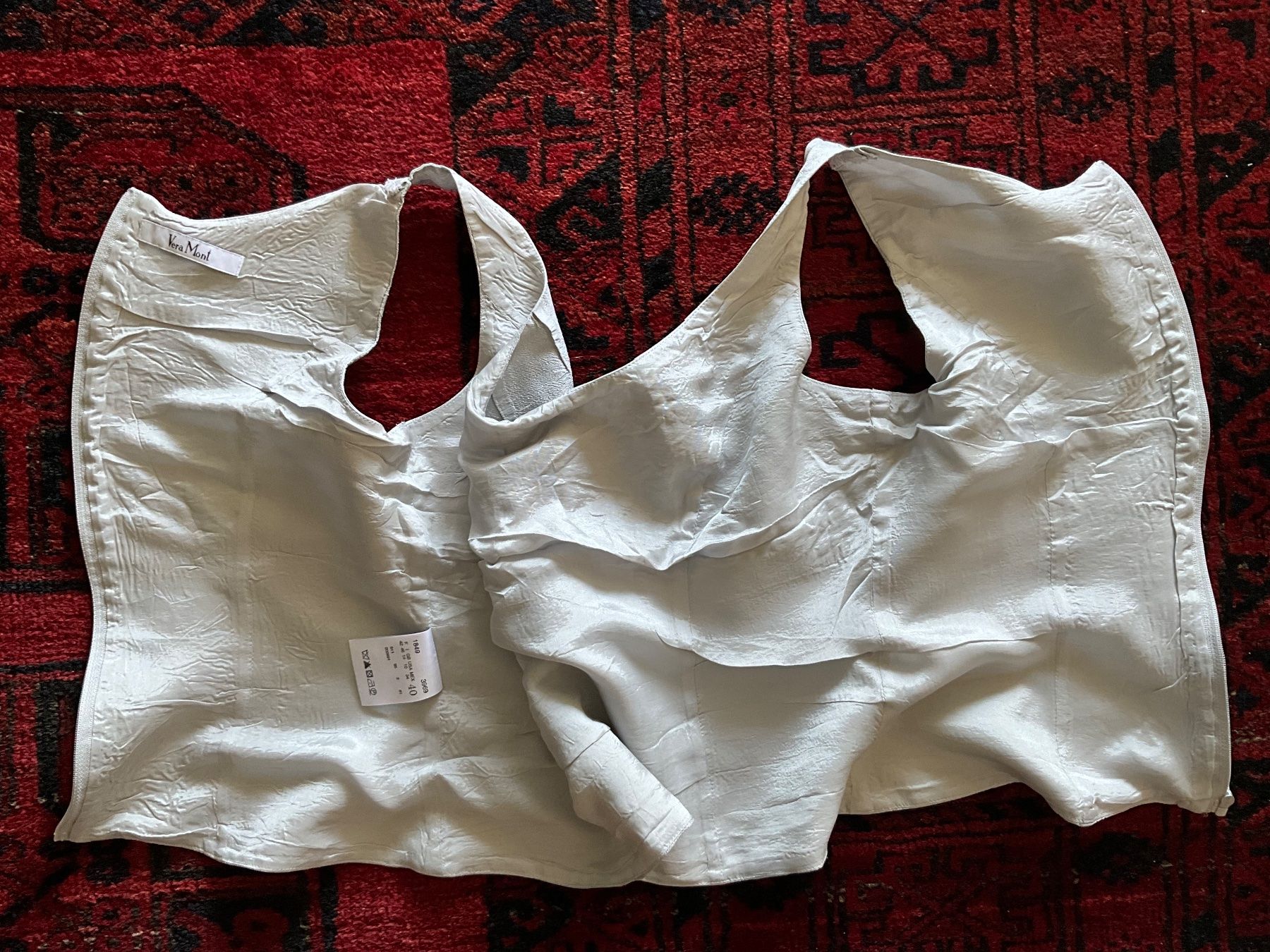 Top: 100% Seide Top Vera Mont Gr. 40 – Nuovo (secondo la descrizione) da Muri b. Bern venduto da SmuriS 5