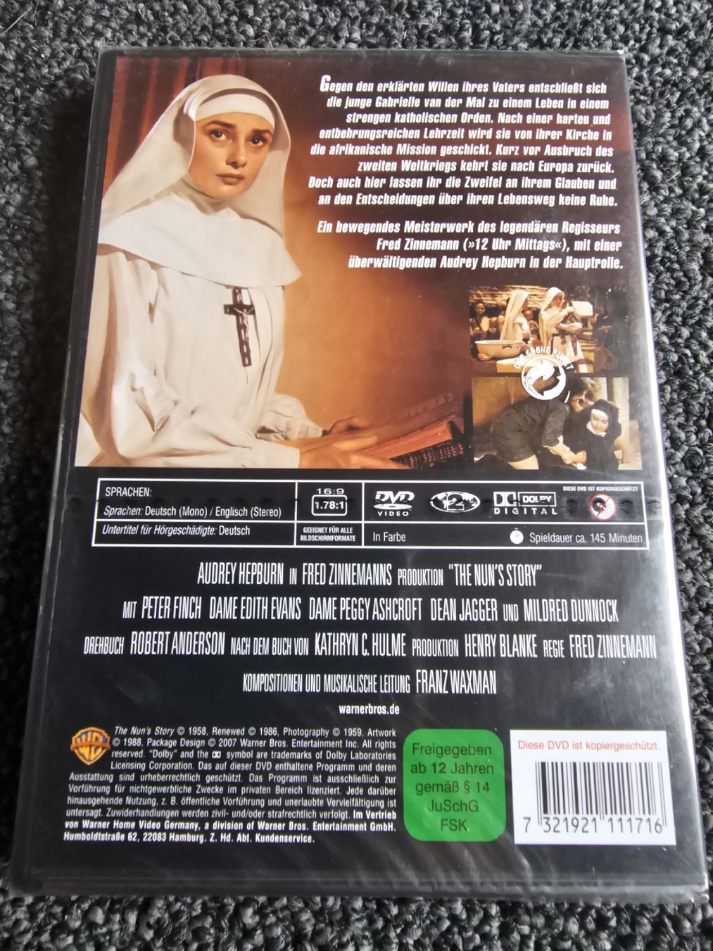 Tous les DVDs: DVD Die Geschichte einer Nonne Neuverpackt – Neuf avec emballage d'origine à Ruswil par jan_bxl5 1