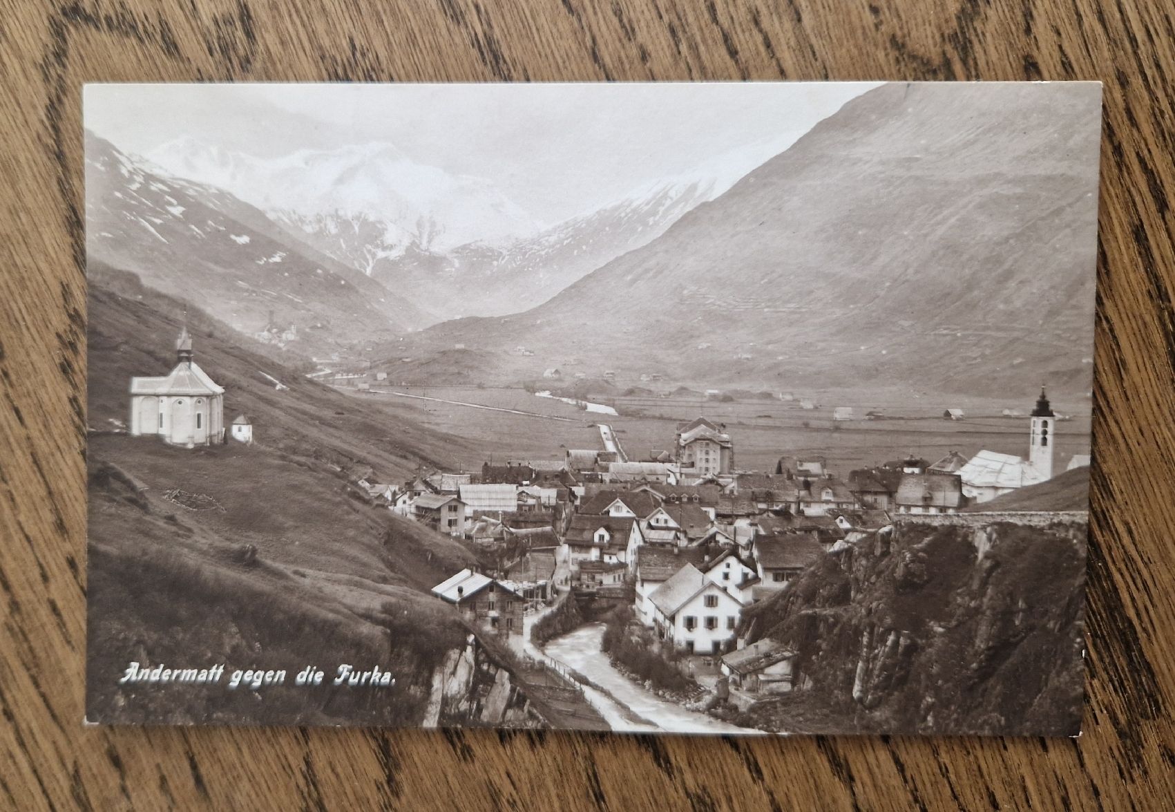 Ansichtskarten: antike Karte Andermatt – Gebraucht aus Ebikon von Donar50