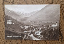 antike Karte Andermatt