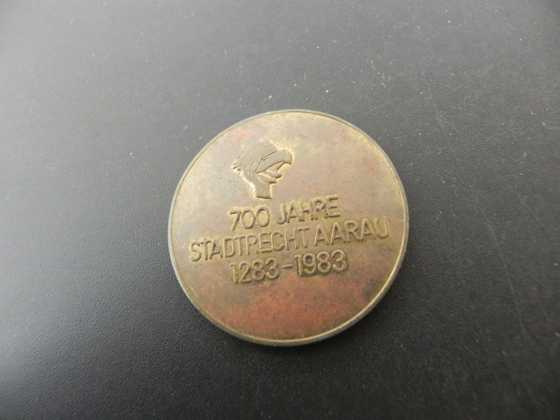 Medaillen: Jeton Aarau 1 Schilling 1983 – Gebraucht aus Biel/Bienne von Gogolozi 1