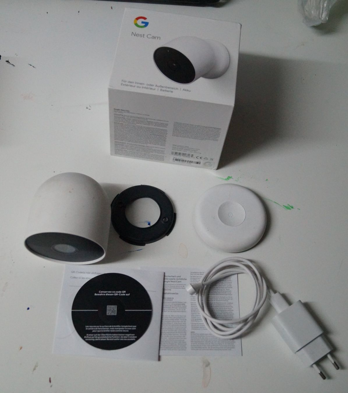 Google Alarmanlagen: Google Nest Cam Akku – Gebraucht aus Wanzwil von  1