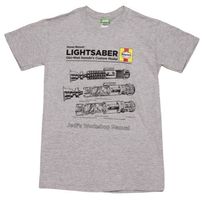 Tshirt Star Wars Lightsaber Obi-Wan Kenobi Haynes - OVP (XL)