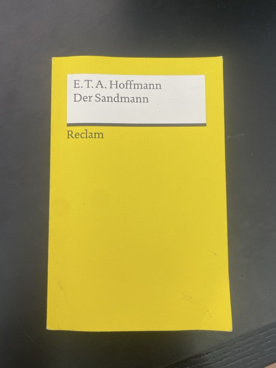 Libri: E.T.A. Hoffmann Der Sandmann Reclam Universal-Bibliothek – Usato da Luzern venduto da nat_jwq7