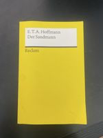 E.T.A. Hoffmann Der Sandmann Reclam Universal-Bibliothek