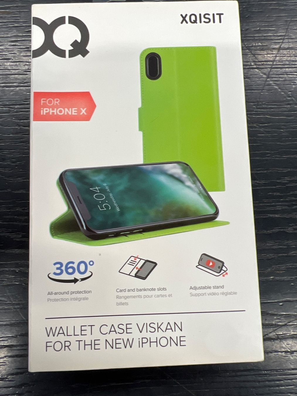 Cover & Protezioni schermo: Iphone X Hülle XQisit hellgrün(F) – Nuovo (secondo la descrizione) da Rorschach venduto da TimelessTrading