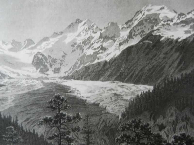 Incisioni: Morteratsch Gletscher Berninakette – Usato da Risch venduto da Rischli15 8