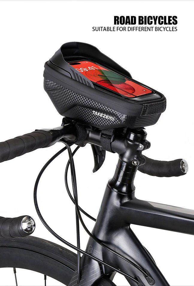 Borse: Fahrrad-Lenkertasche EVA mit Handyhalter – Nuovo e nell'imballaggio originale da Genève venduto da Anna-38 8