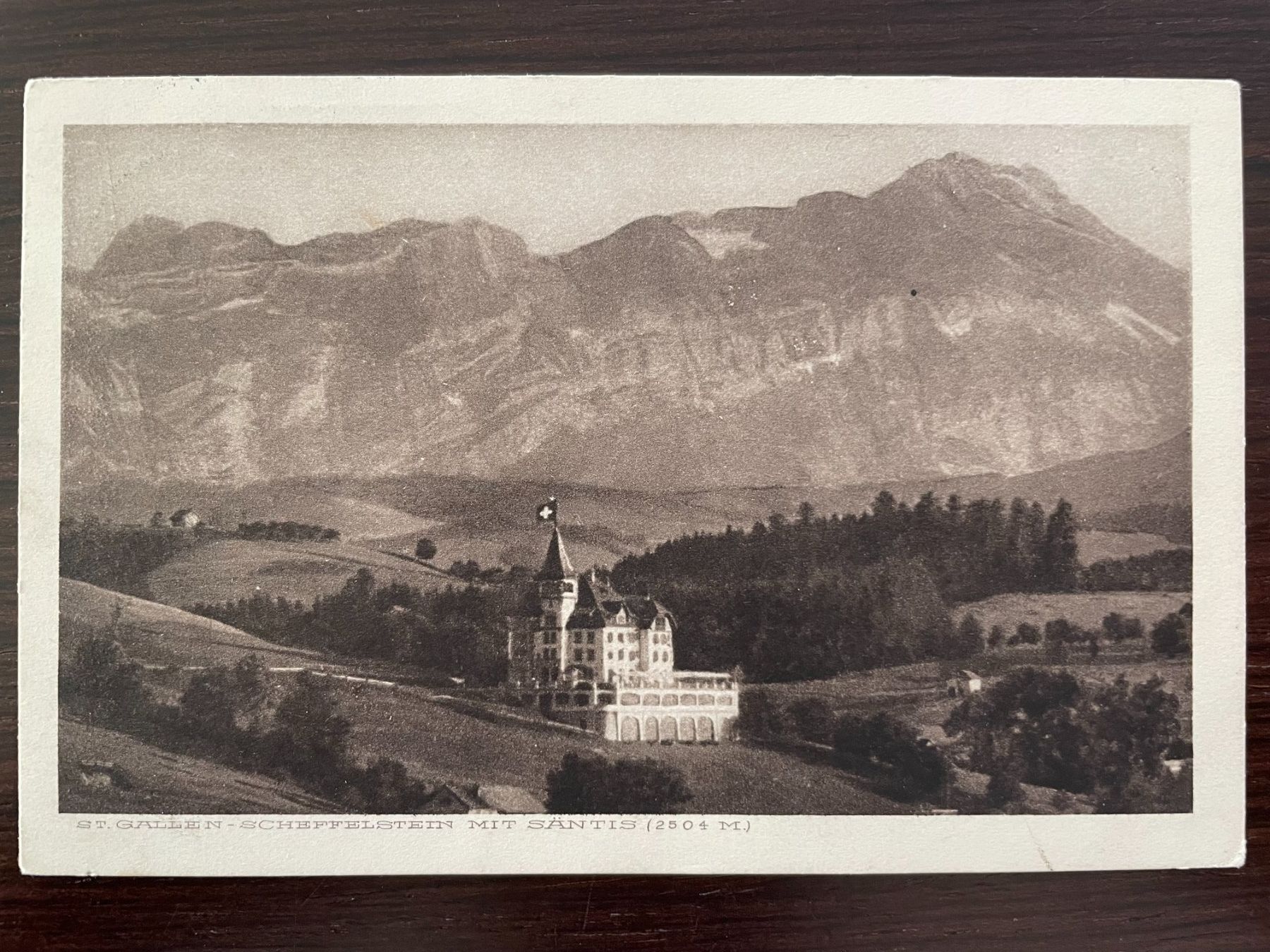 Cartoline postali: ST. GALLEN Scheffelstein, 3 Ansichtskarten – Usato da Wald ZH venduto da TLILEF 5