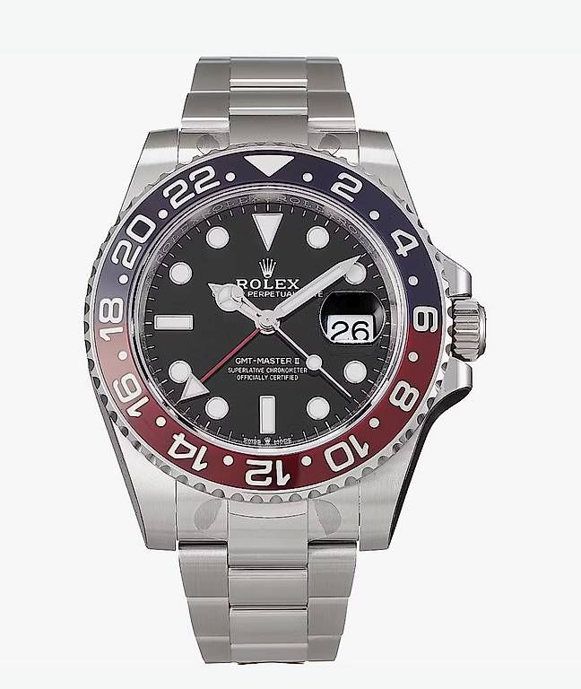 Rolex Orologi: Rolex GMT Master II, Pepsi Ref. 126710BLRO – Usato da Egnach venduto da Thankyou