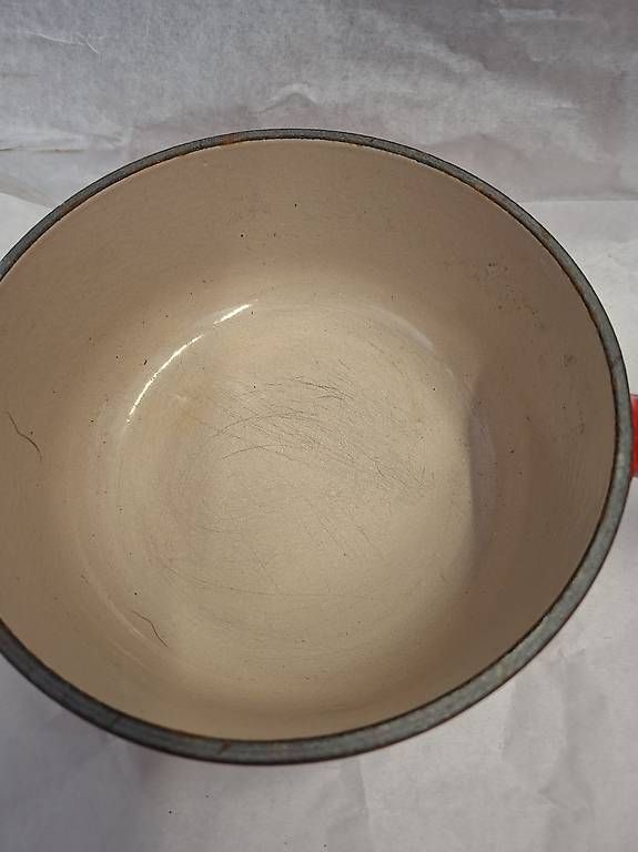 Le Creuset Töpfe: Creuset France 18 Caquelon – Gebraucht aus Olten von Mezopotamya 2