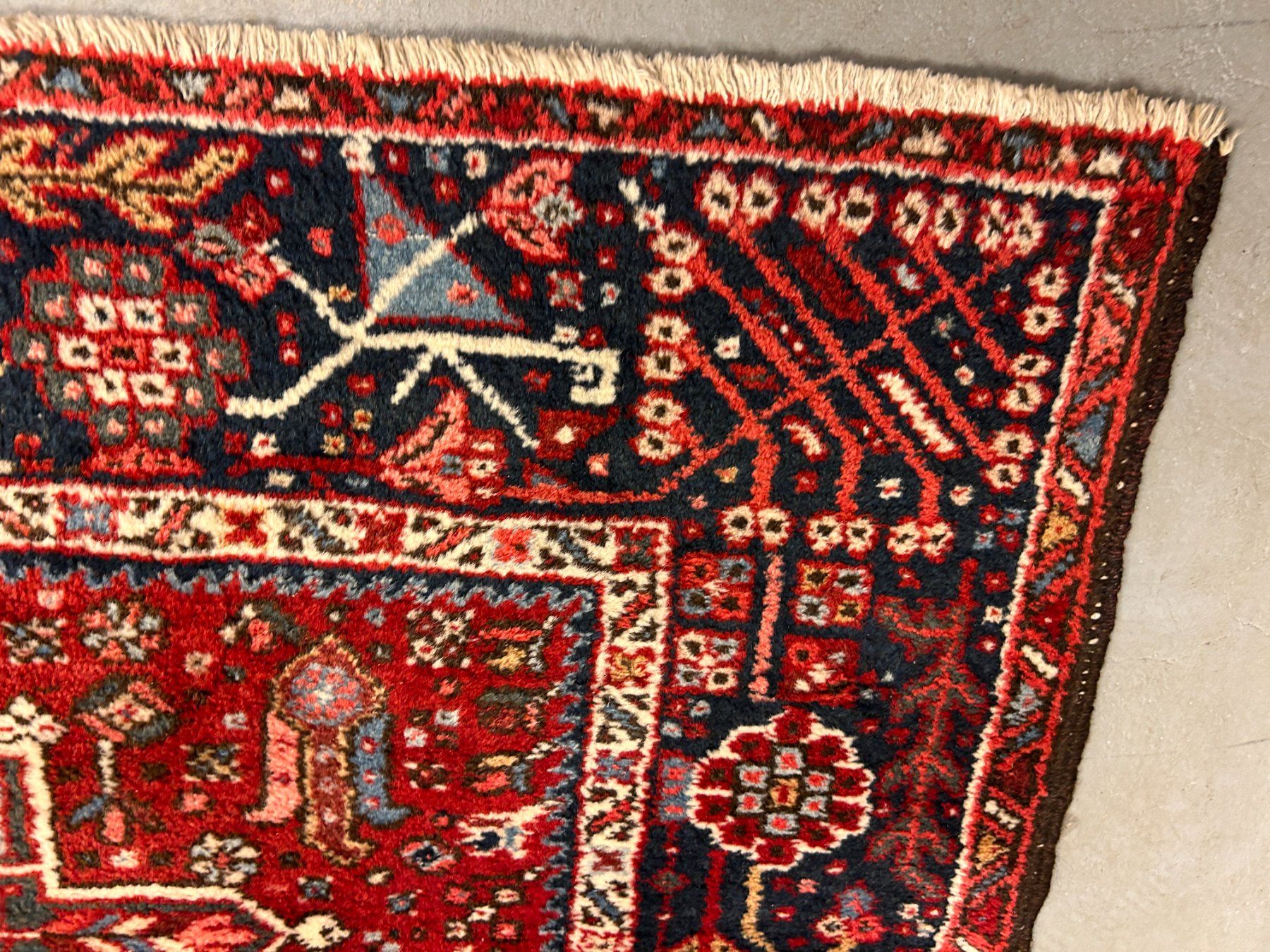 Teppiche: Edler Karadja Dozer Antik, 192 × 149 cm – Gebraucht aus Steinhausen von Super05 4