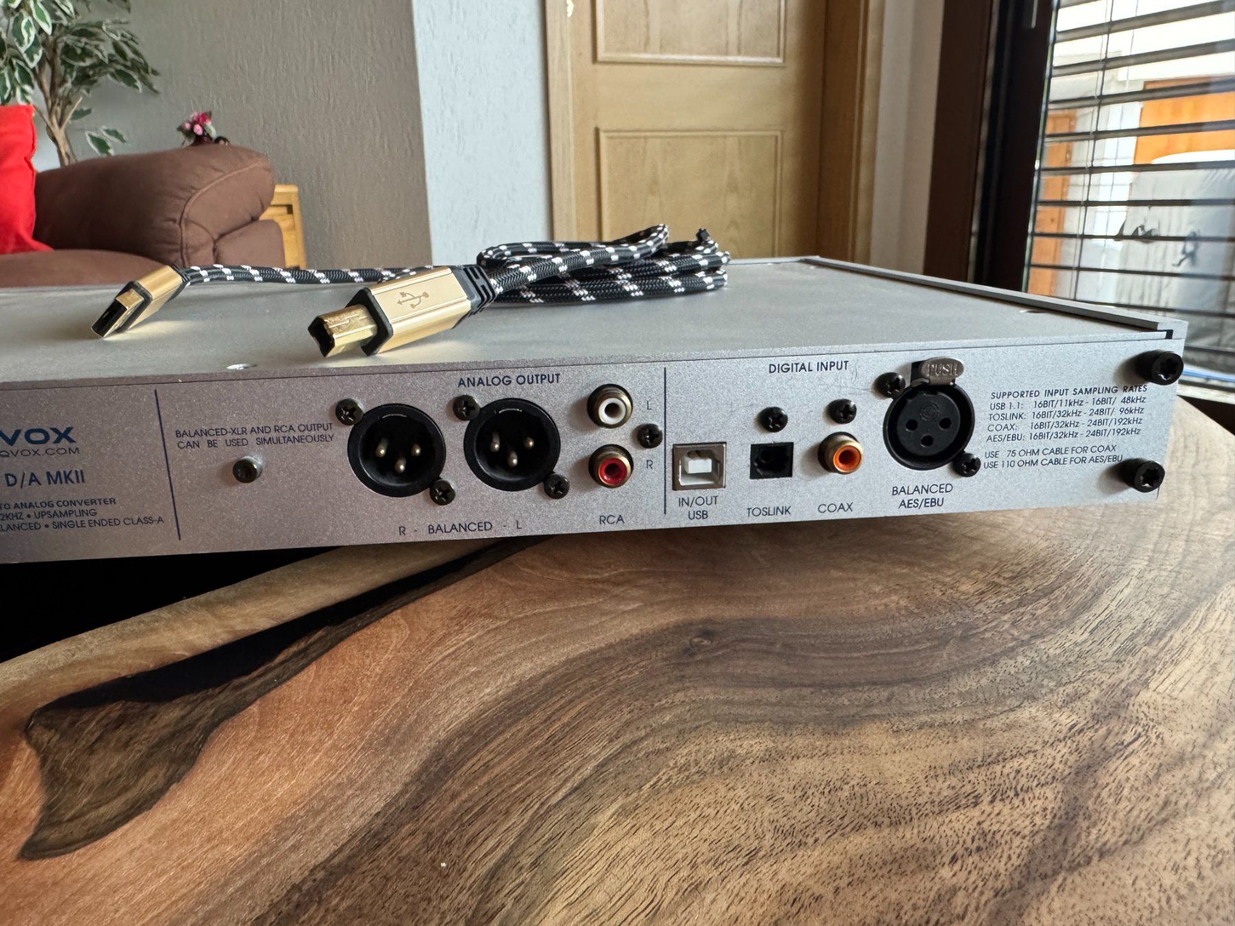 Convertitori: Aqvox Highend DAC - USB 2 D/A - MKII – Usato da Oberhof venduto da Keppo7 2