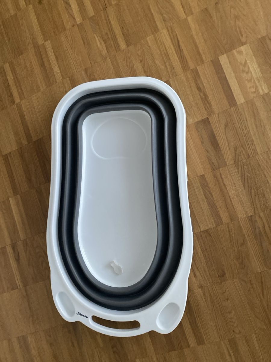 Vasche da bagno: Klappbare Babybadewanne weiss/grau – Usato da Rupperswil venduto da ang_v2m8