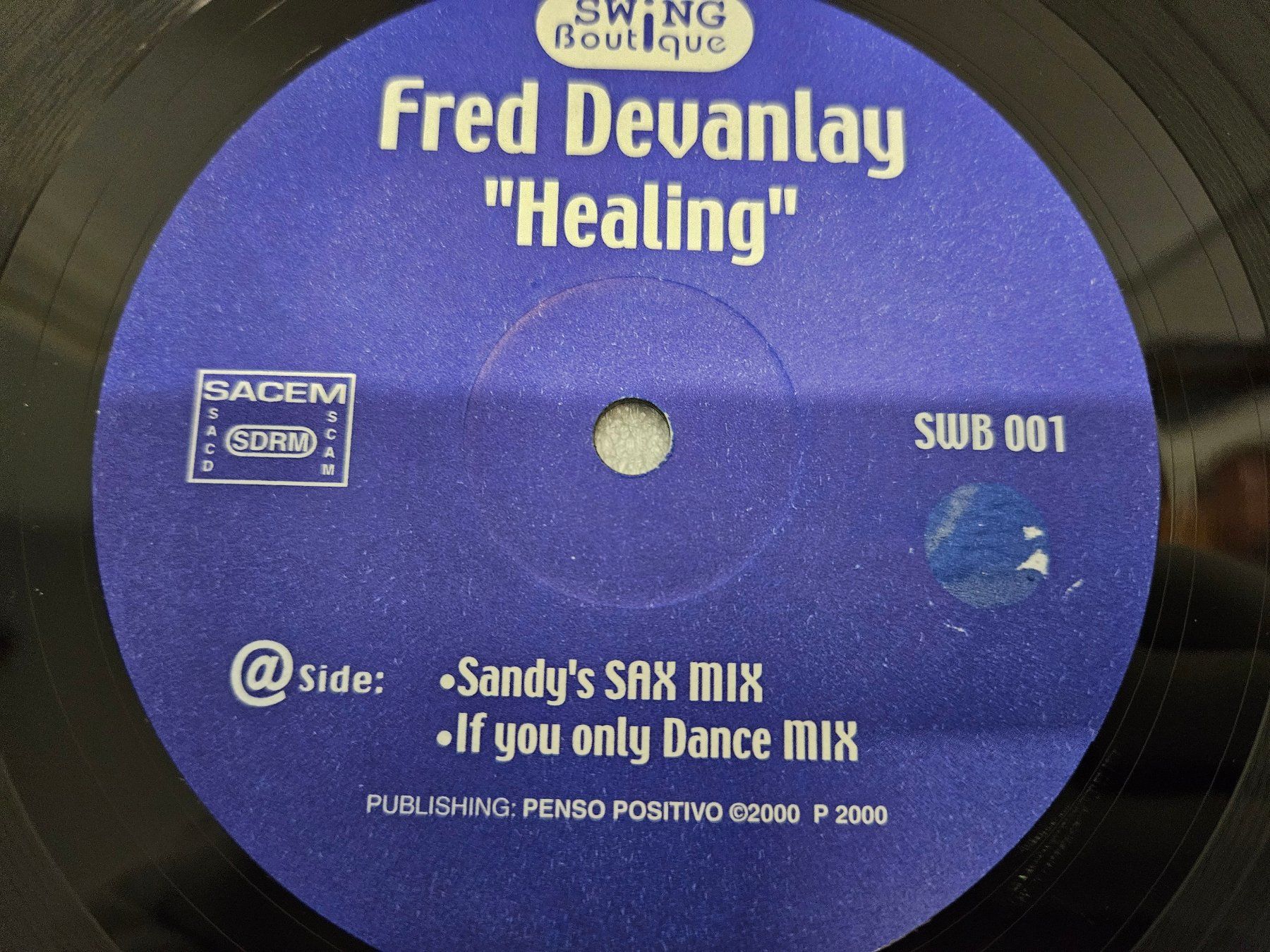 Schallplatten: Fred Devanlay – Healing (House) – Gebraucht aus Uster von Vinyl-Leidenschaft 6