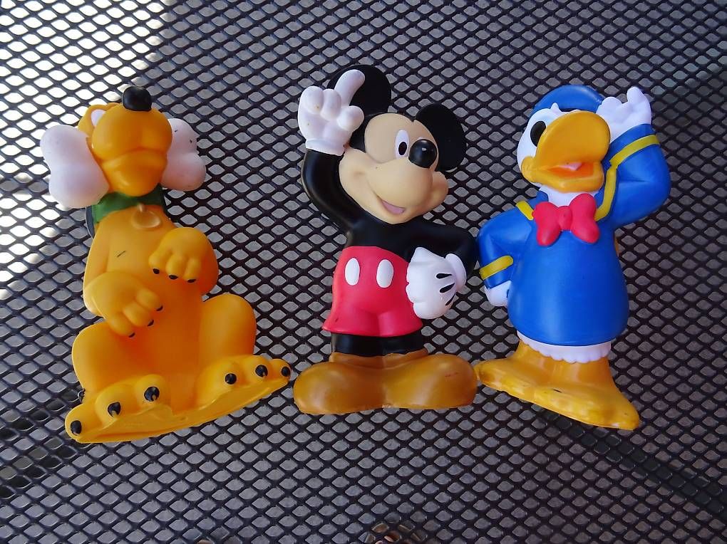 Disney Statuette: Mickey Mouse, Donald Duck und Pluto – Usato da Niederbipp venduto da PiaZ01 1