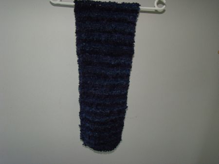 Schal verschiedene violett gestreift, gestrickt