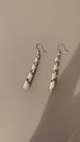 Ohrring, handmade, echt-Silber, Spirale Design