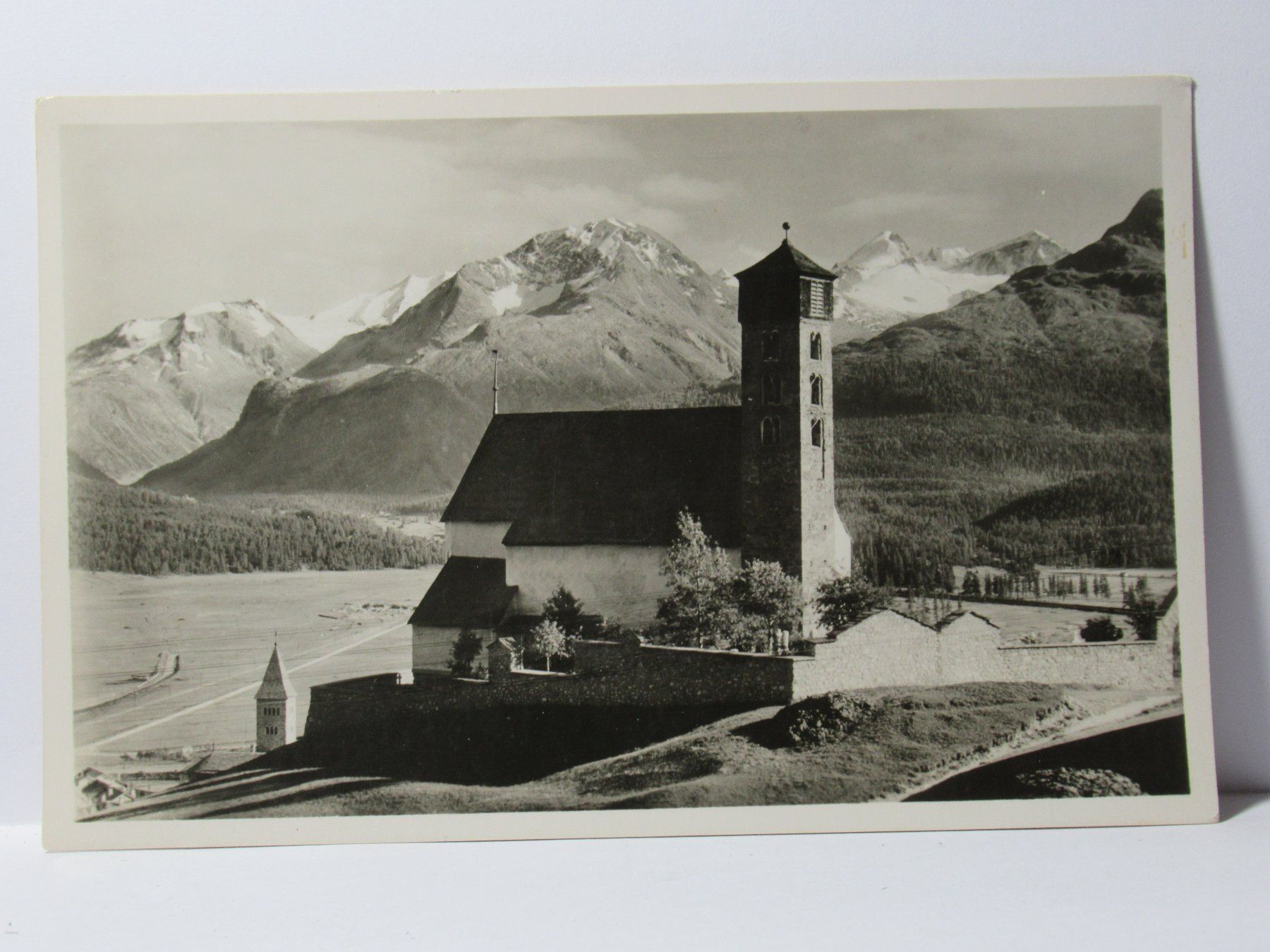 Ansichtskarten: Kirche St. Peter , Samaden – Neu (gemäss Beschreibung) aus Grenchen von Bluemchen1900