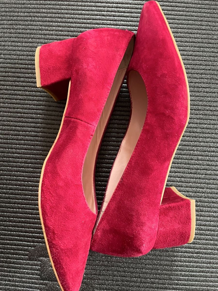 Scarpe da donna: Chaussures escarpins rouge daim taille 37 – Nuovo (secondo la descrizione) da Vuippens venduto da ale_6gkb 1