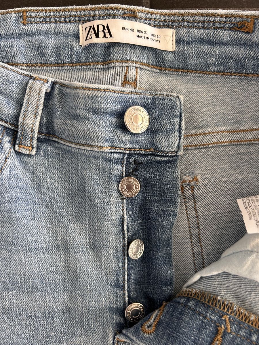 Zara Jeans: Jeans von Zara, Grösse 42, hellblau – Usato da Erlinsbach SO venduto da hallon480 2