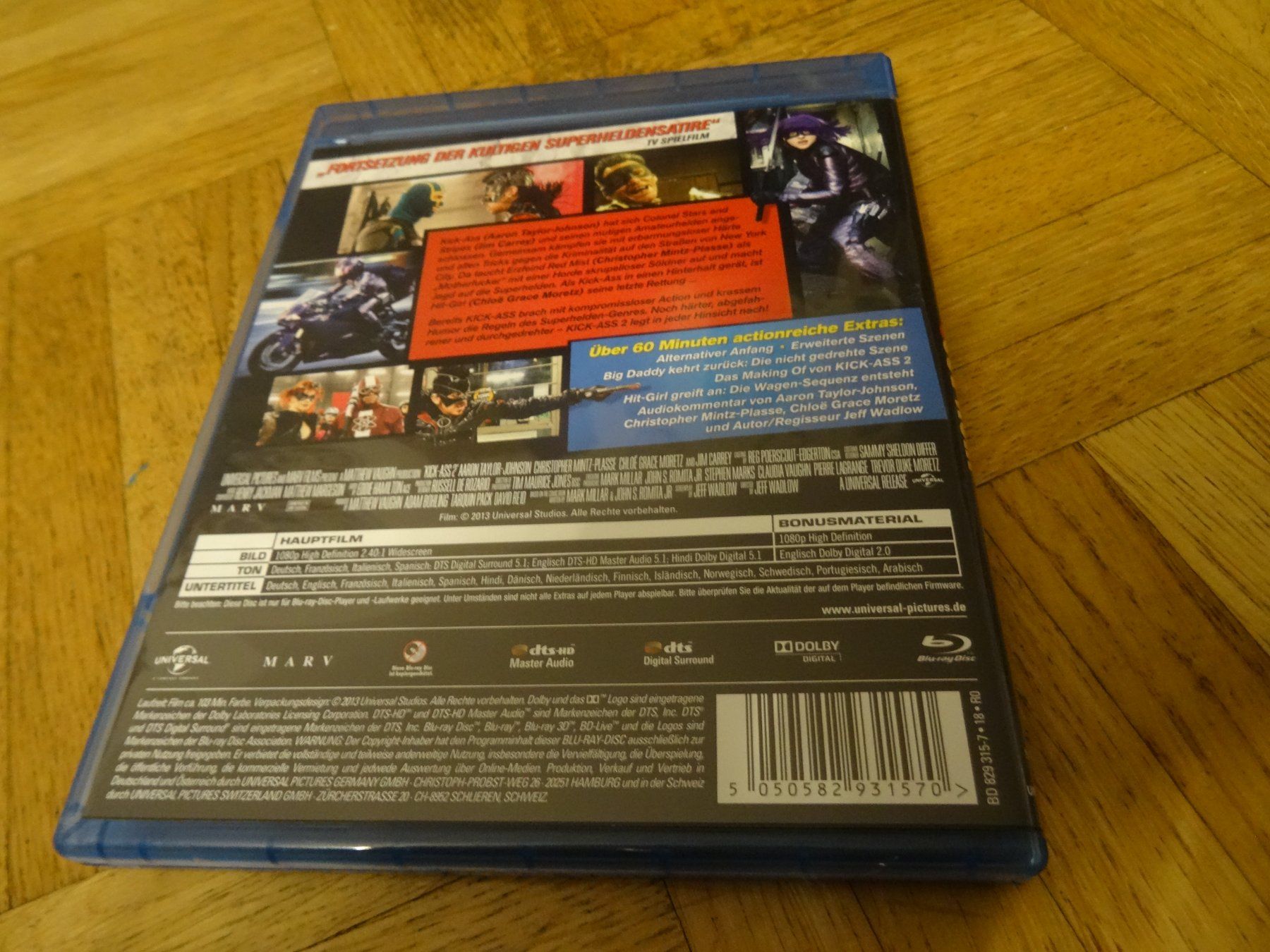 Tutti i DVDs: Kick-Ass 2 BLU-RAY – Usato da Olten venduto da Disc-Verkauf 2