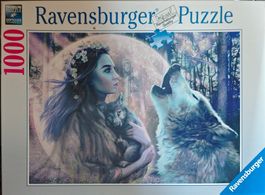 Puzzle - Mondlicht wolf - 1000 Teile