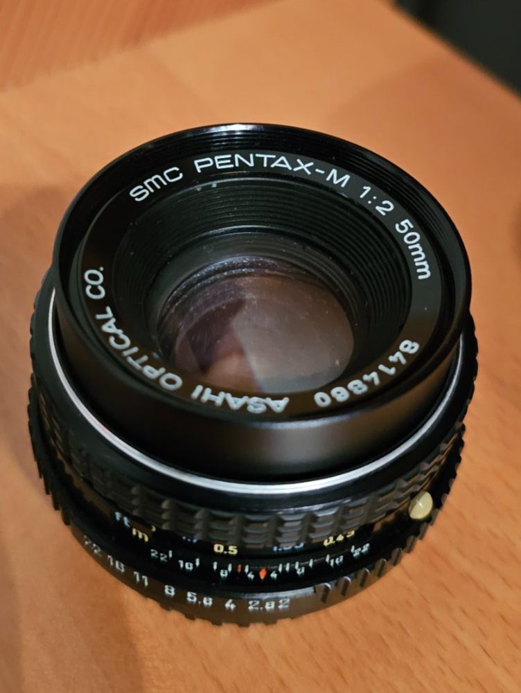 Pentax Obiettivi: smc PENTAX-M 1:2 50 mm/ Objektiv – Usato da Geuensee venduto da JeMaUrPe