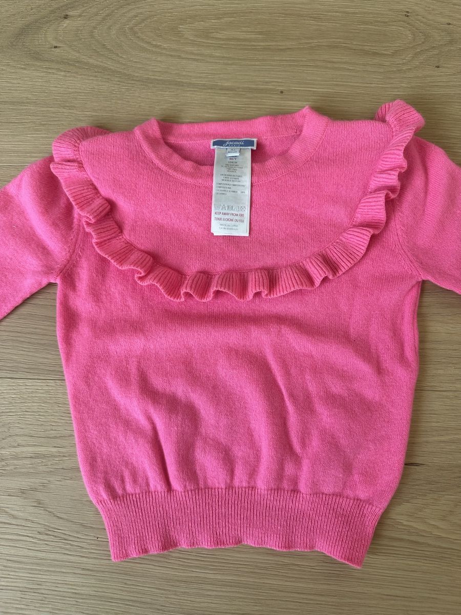 Jacadi Pullover & Sweatshirts: Jacadi Kaschmirpullover Pink Gr. 104 4Y – Gebraucht aus Wädenswil von Ktodat 2