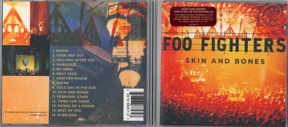 Maglietta Foo Fighters Bones - Uomo, Nero, Taglia L, 100% Cotone, Ufficiale Perverted Taste - 2