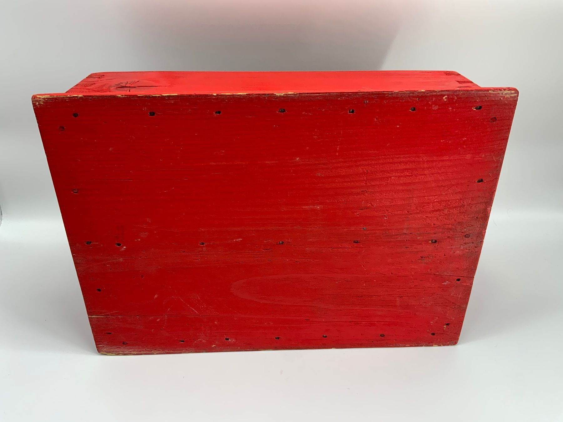 Casse di trasporto: Schuhputzkiste Holz rot – Usato da Erlach venduto da silvia3235 3