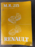 Oldtimer Renault Reparatur - / Werkstatthandbuch Getriebe