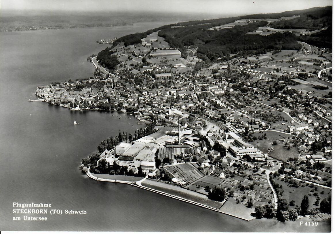 Cartes postales: Flugaufnahme Steckborn – D'occasion à Hochdorf par Ziegel-16