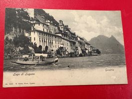 1906 // Gandria / Lago di Lugano / Hotelstempel