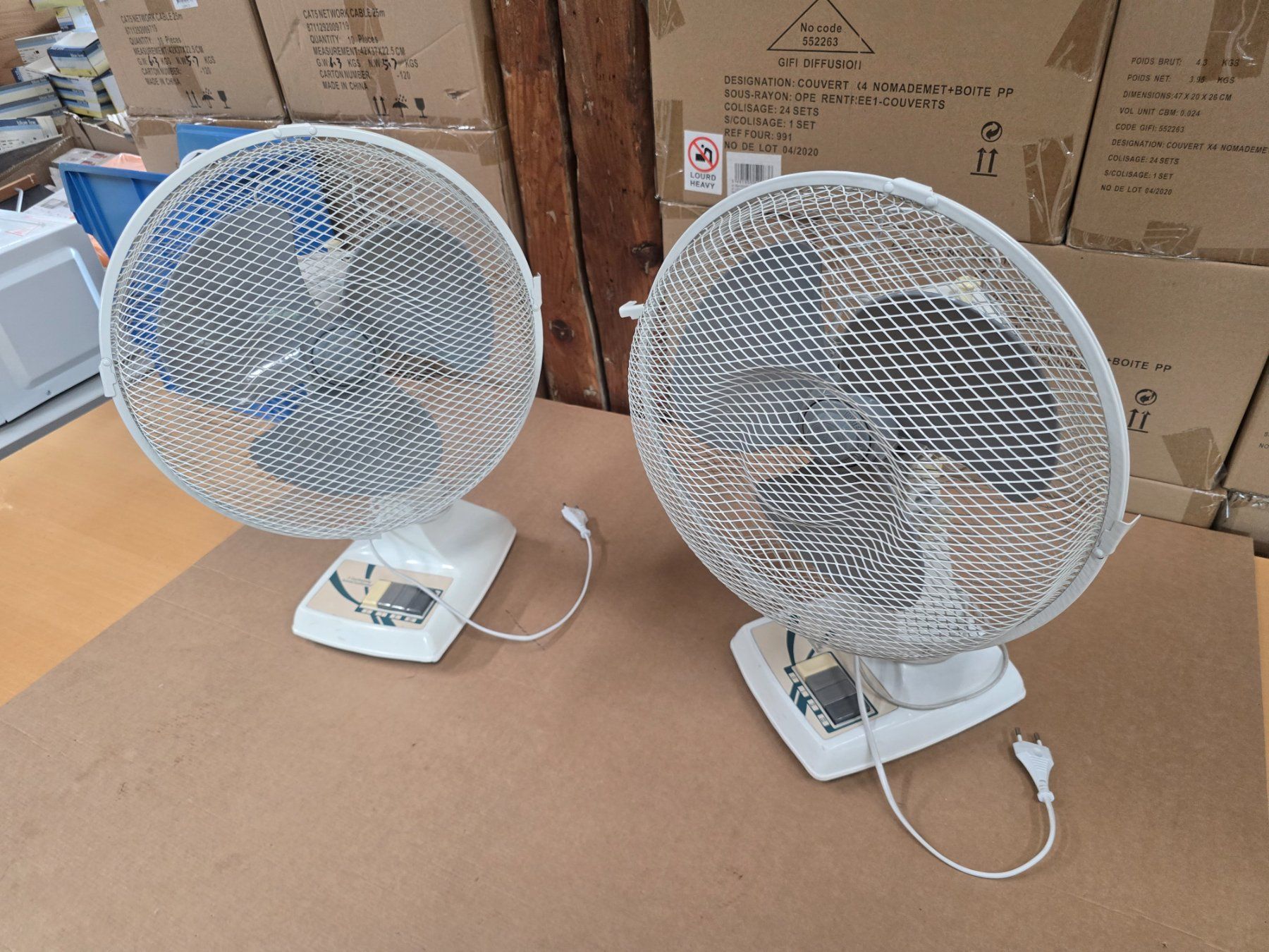 Ventilatori: 2x gebrauchte Old School Tischventilatoren ab 1.- – Usato da KRINAU venduto da Mio_Liqstyle 1