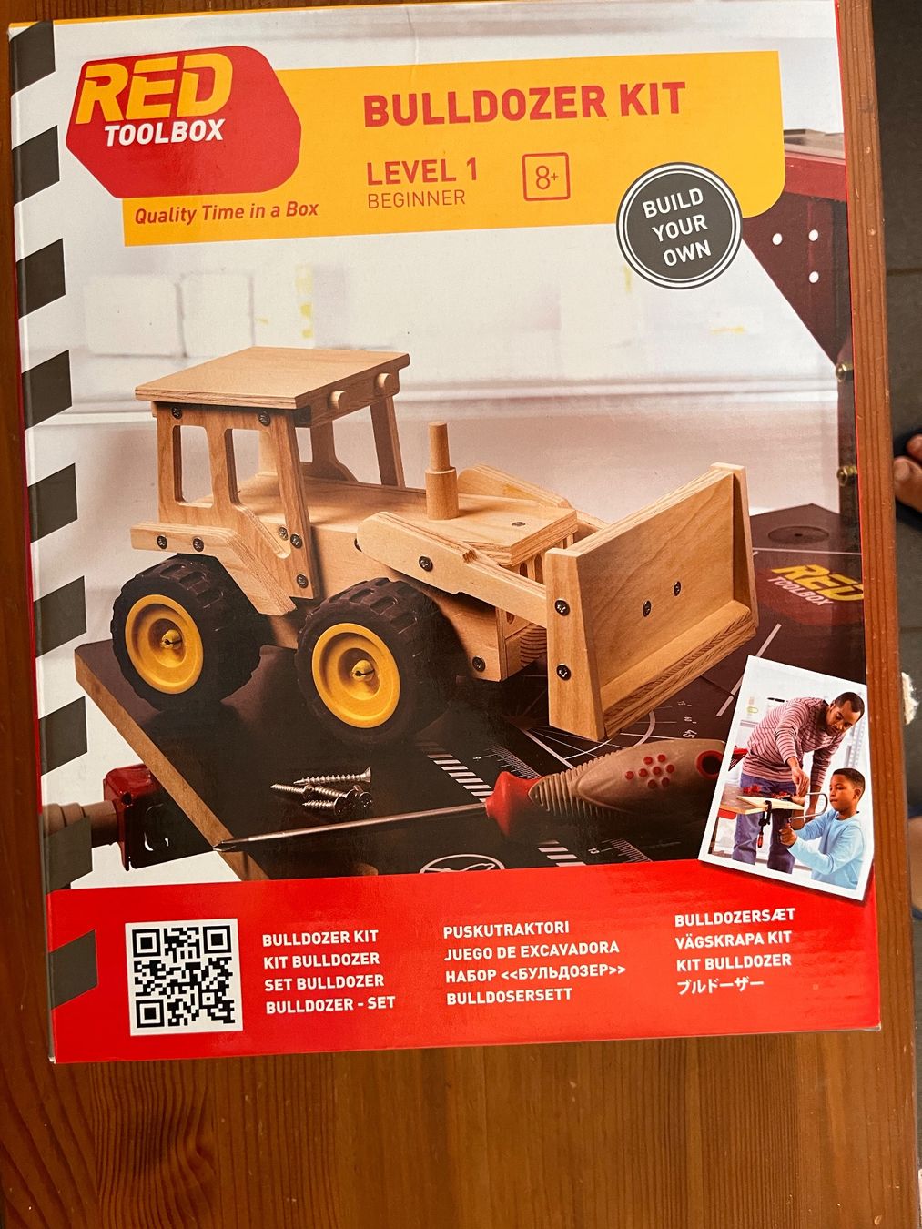 Spielzeuge: Kit Bulldozer Red Toolbox Level 1 – Neu und originalverpackt aus Bassins von mar_m22f