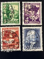 1934 - Pro Juventute J69-J72 - ʘ 1934-35