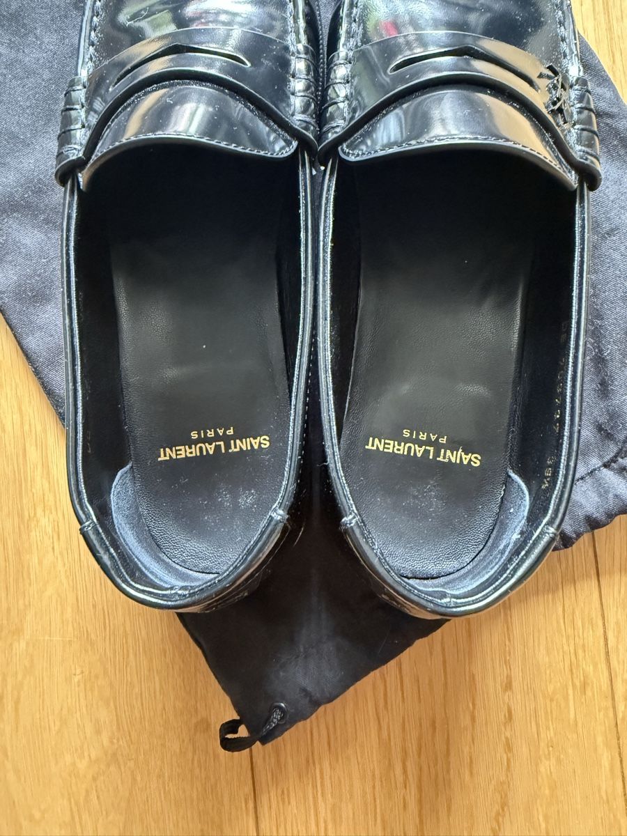 Saint Laurent Scarpe da donna: Saint Laurent Loafer schwarz – Usato da Frauenfeld venduto da mulo12345 2