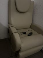 Massagestuhl elektrisch beige Zustand gut