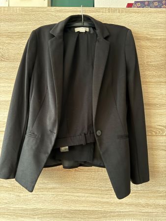 Ensemble tailleur noir femme