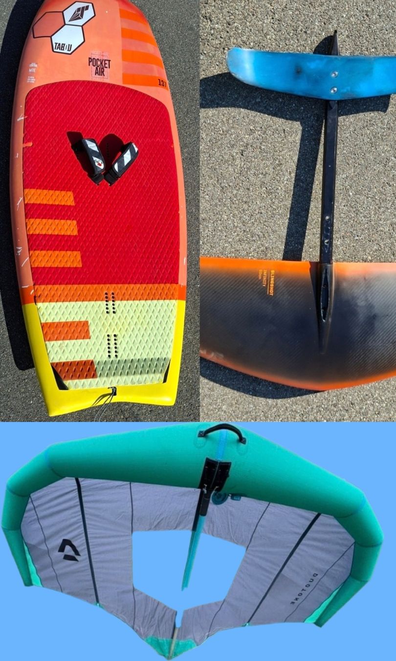 Tavole da surf e di nuoto: Tabou Pocket Air 137L  Wingfoil Board – Usato da Fällanden venduto da Nmustang
