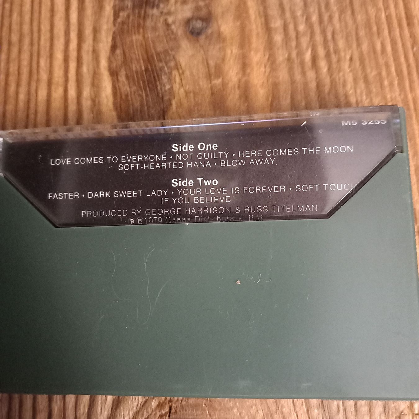 Musicassette: cassette audio george harrisson – Usato da Chavannes-de-Bogis venduto da senator635 1
