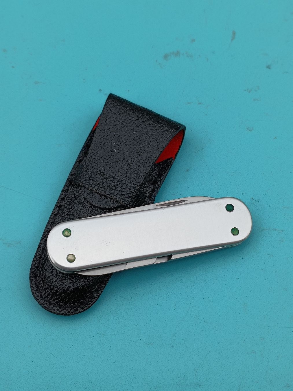 Victorinox Coltelli tascabile: Sackmesser Victorinox IBM mit Etui – Nuovo (secondo la descrizione) da Brugg AG venduto da Ente015 1