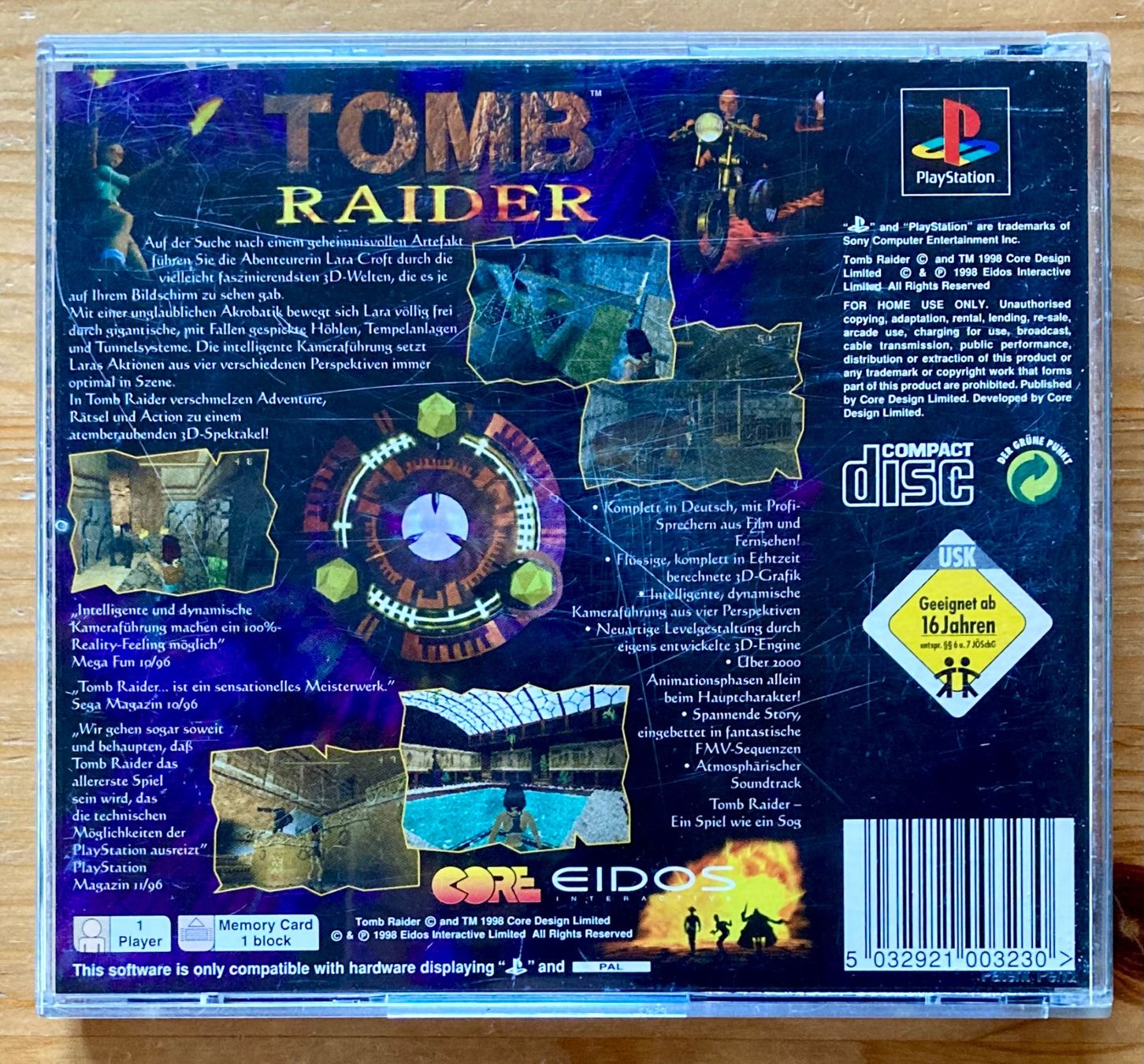 Sony Giochi: Tomb Raider - PS1 – Usato da Zürich venduto da Djmotionch 3