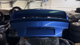 Heckklappe mit Heckspoiler blau für BMW E36