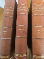 bibliothèque universelle et revue Suisse 1894 tomes 1 à 3