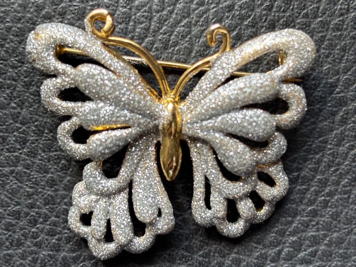 Spille & Fermagli: Broche papillon dorée  vintage – Usato da Peseux venduto da Chimon59 5