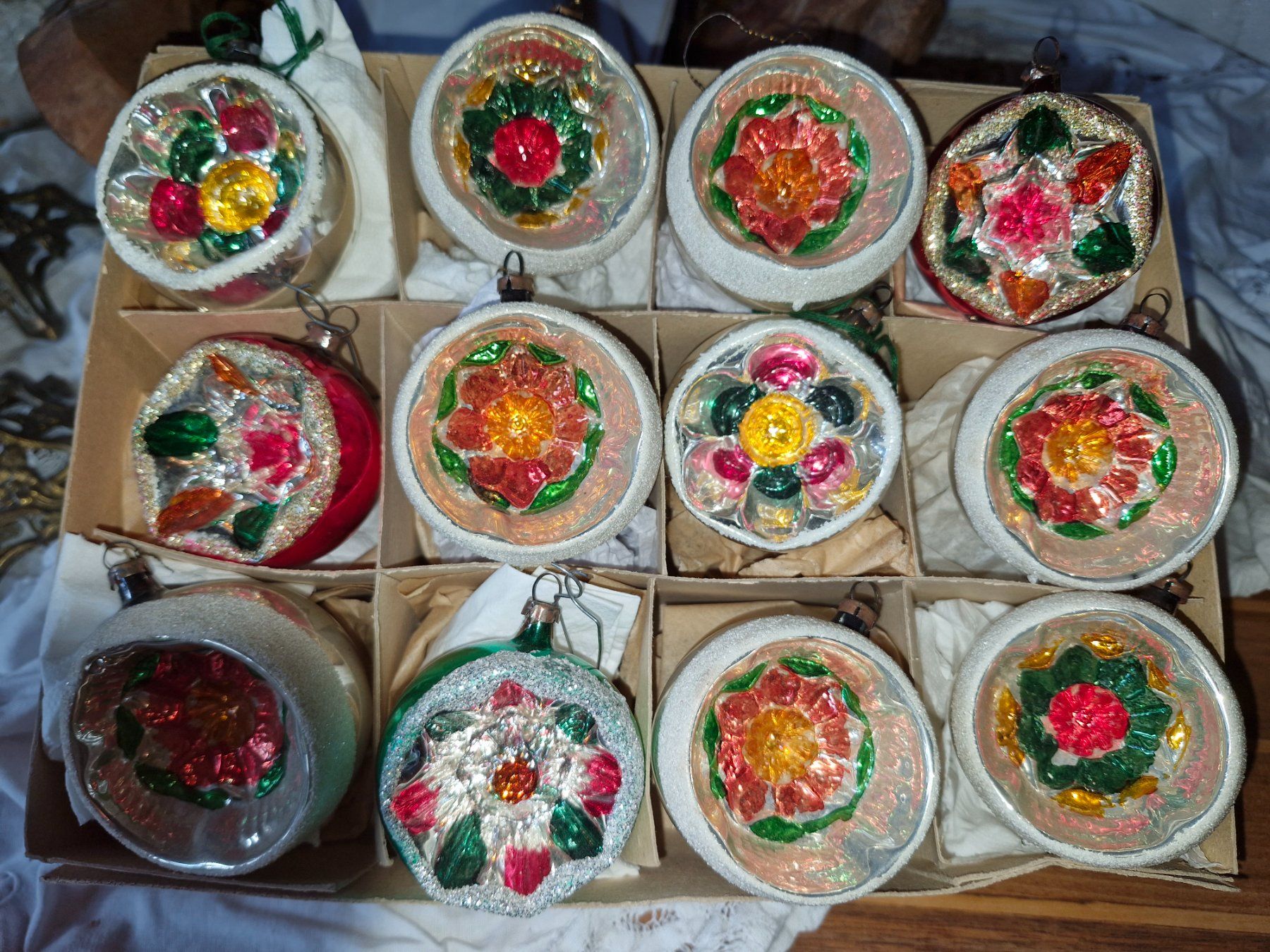 Alle Dekorationen: antiker Christbaumschmuck – Gebraucht aus Guarda von rue_bpd7