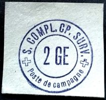 FP-Ausschnitt 2.WK, HD-Bewachungs Kp 2 GE, HD-Bew